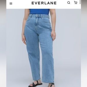 Everlane Curvy Way-High Jean